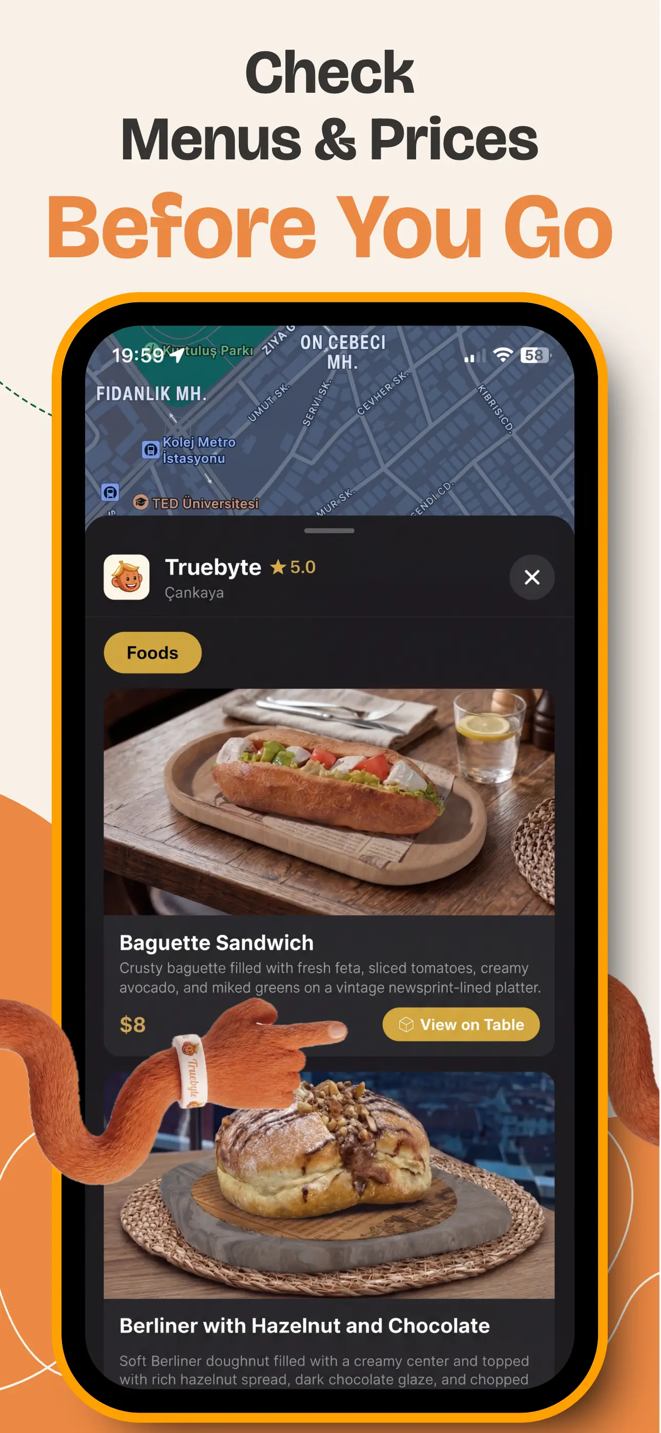 Browse Menus